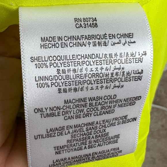 BCBGeneration Neon Green Side Cutouts Halter Tie Maxi Dress - Picture 6 of 10